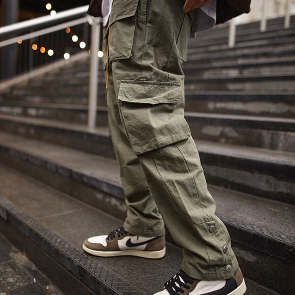 Multi-Pocket Casual cargos - The Wolfe London