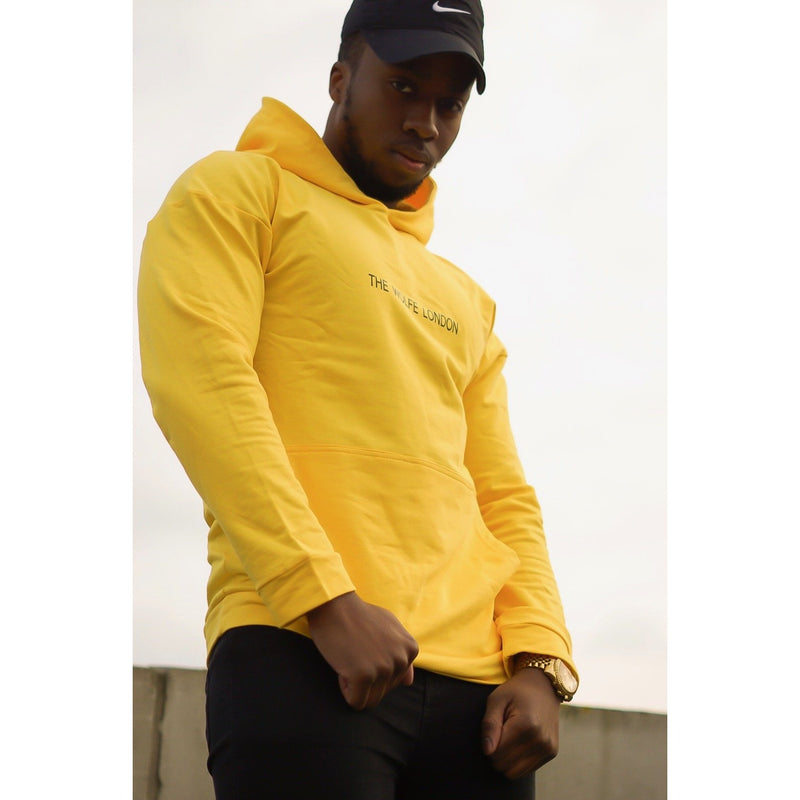 Ray Yellow Oversized Hoodie - The Wolfe London