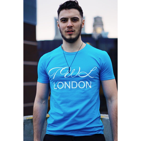 Super Nova Teal Blue T-shirt - The Wolfe London