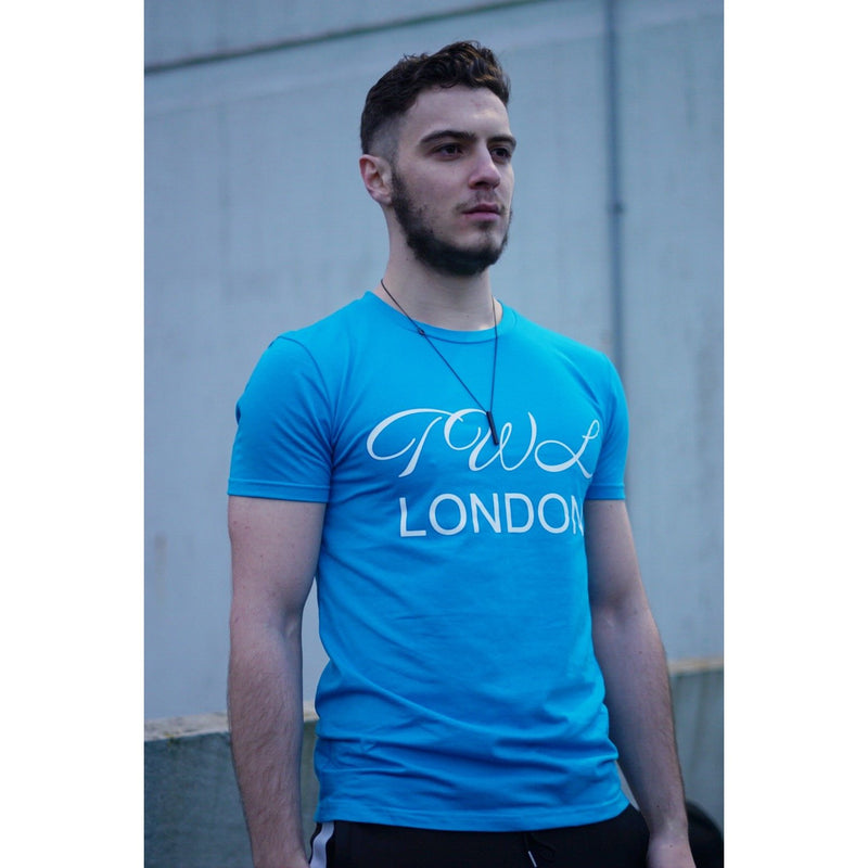 Super Nova Teal Blue T-shirt - The Wolfe London