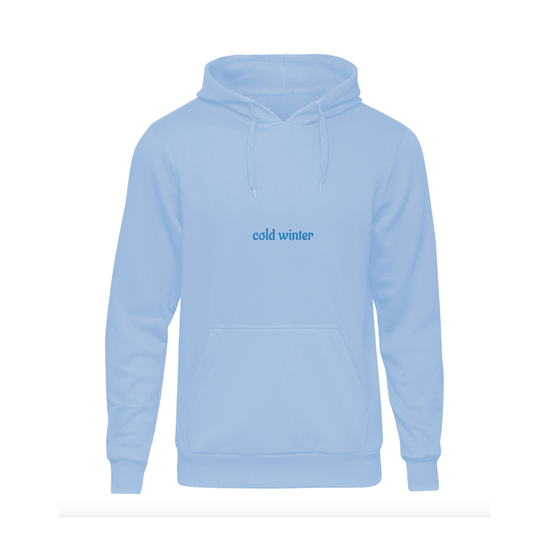 Classic Baby Blue Hoodie - The Wolfe London