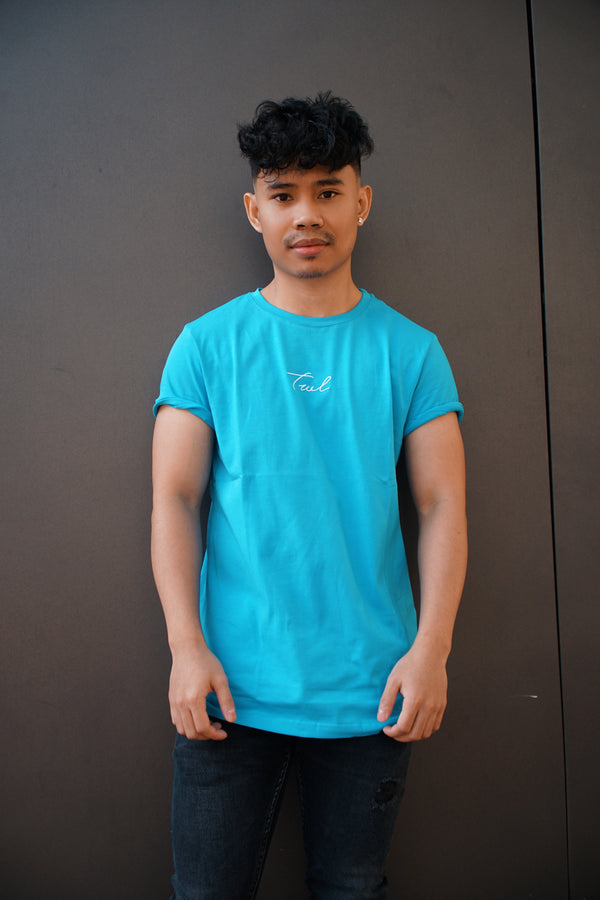 V2 Signature Blue T-Shirt - The Wolfe London