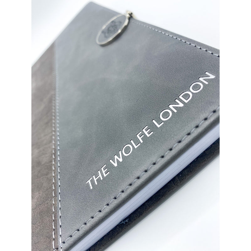Crocodile Grey A5 Journal - The Wolfe London