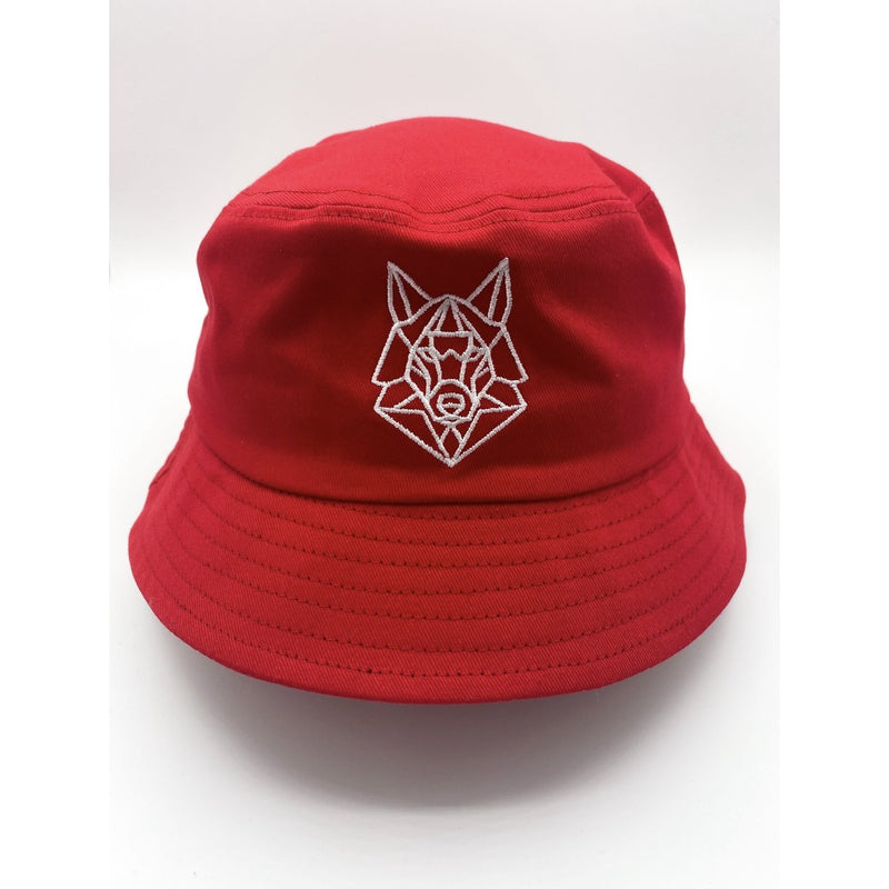 Crimson Red Bucket Hat - The Wolfe London