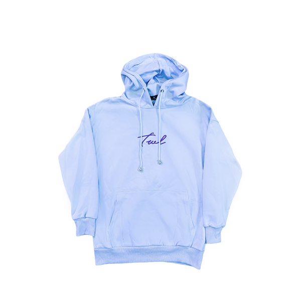 Signature Blue Hoodie - The Wolfe London