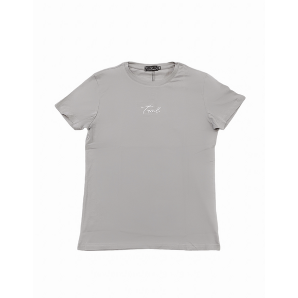 V2 Signature Grey T-Shirt - The Wolfe London