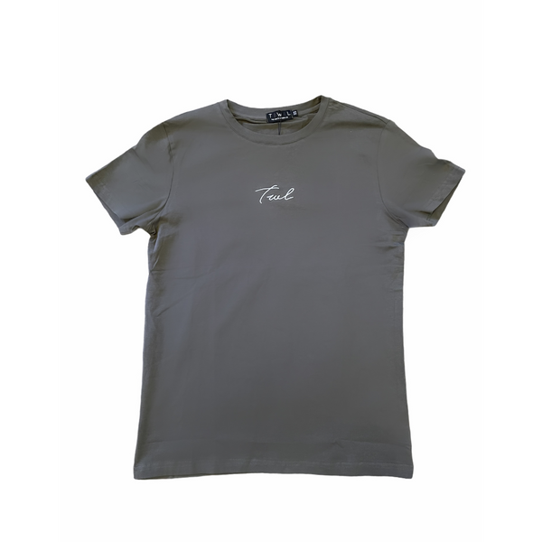 V2 Signature Khaki T-Shirt - The Wolfe London