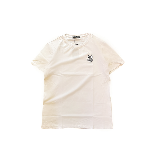 Omega Wolfe Signature White T-shirt - The Wolfe London