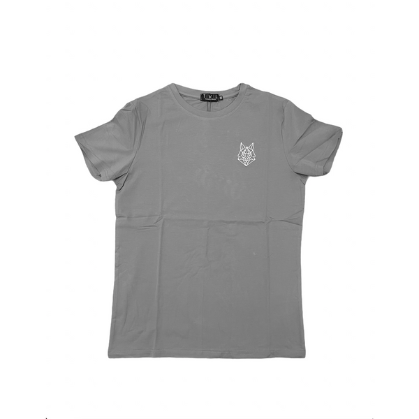 Signature Logo Grey T-shirt - The Wolfe London