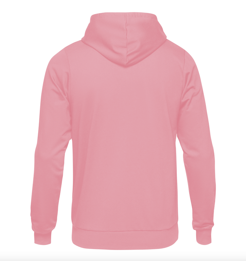 Classic Baby Pink Hoodie - The Wolfe London