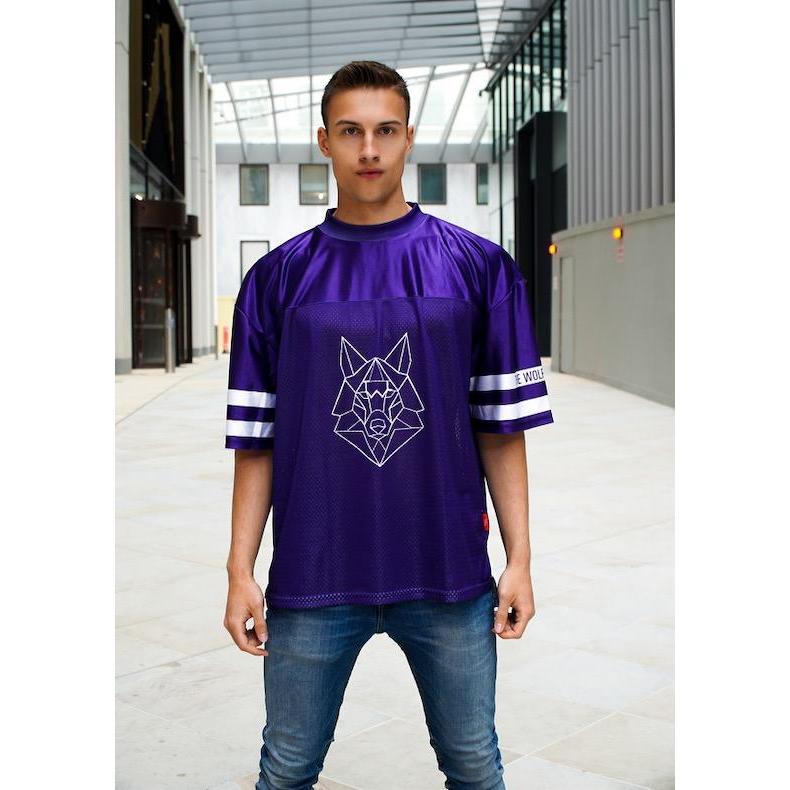 10-08 Purple Jersey T-Shirt - The Wolfe London
