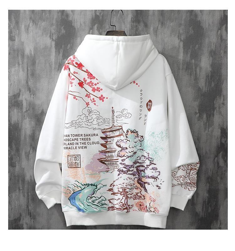 Asia inspired Hoodie - The Wolfe London