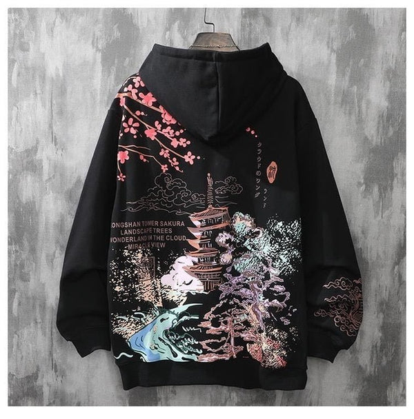 Asia inspired Hoodie - The Wolfe London
