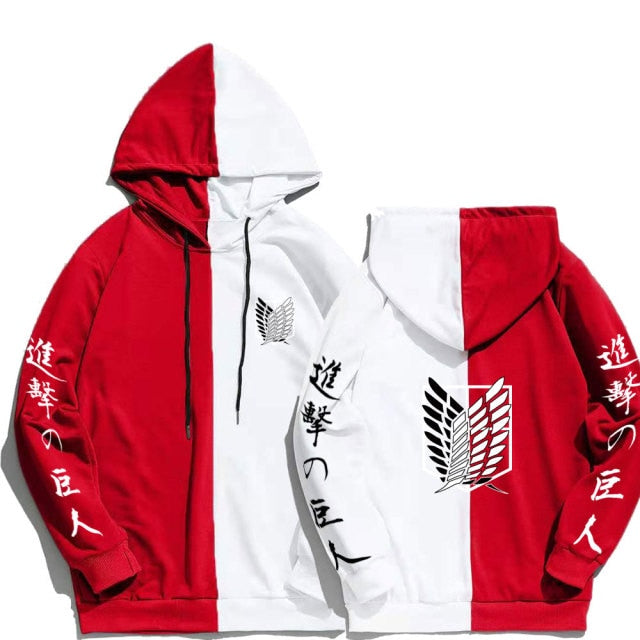 Attack on Titan Printed Hoodie - The Wolfe London
