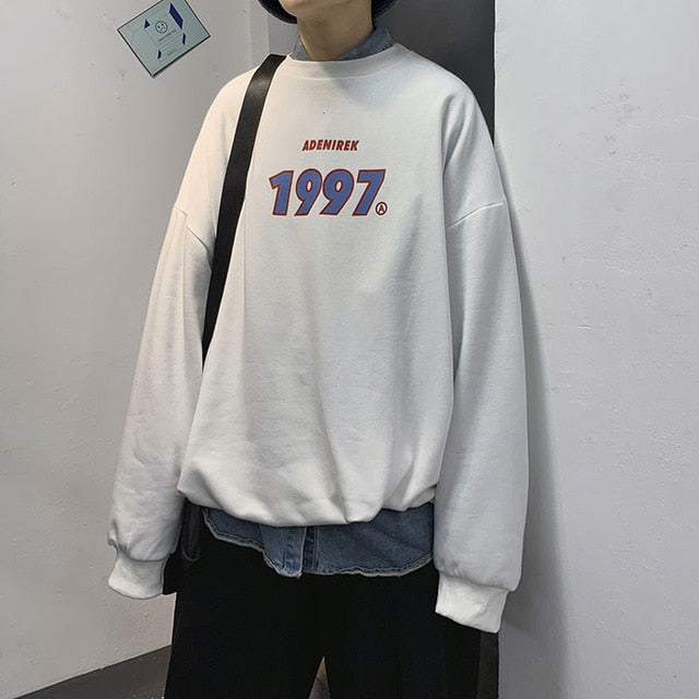 1997 Printed oversized pullover - The Wolfe London