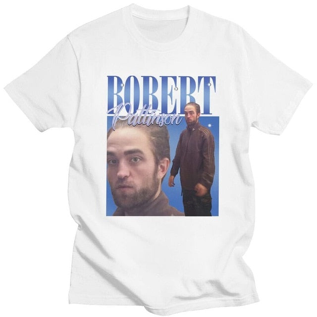 Robert Pattinson Standing Meme T Shirt - The Wolfe London