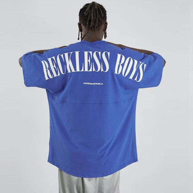 Reckless boys oversized tee - The Wolfe London