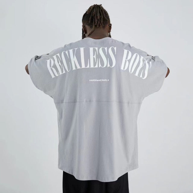 Reckless boys oversized tee - The Wolfe London