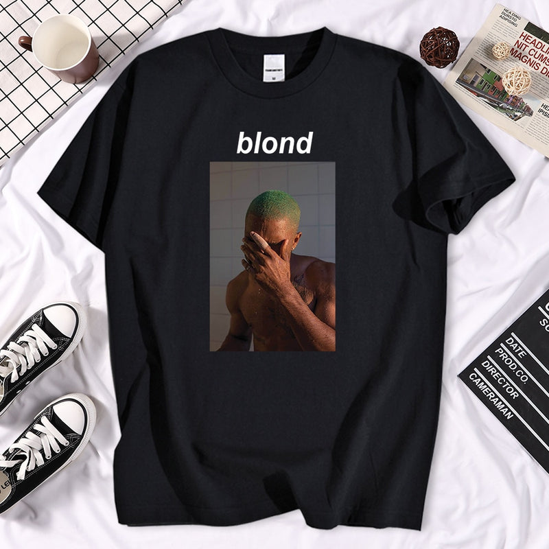 Frank Blond Printed T Shirt - The Wolfe London