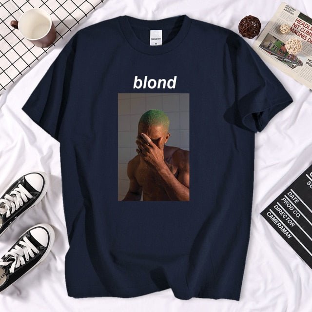 Frank Blond Printed T Shirt - The Wolfe London